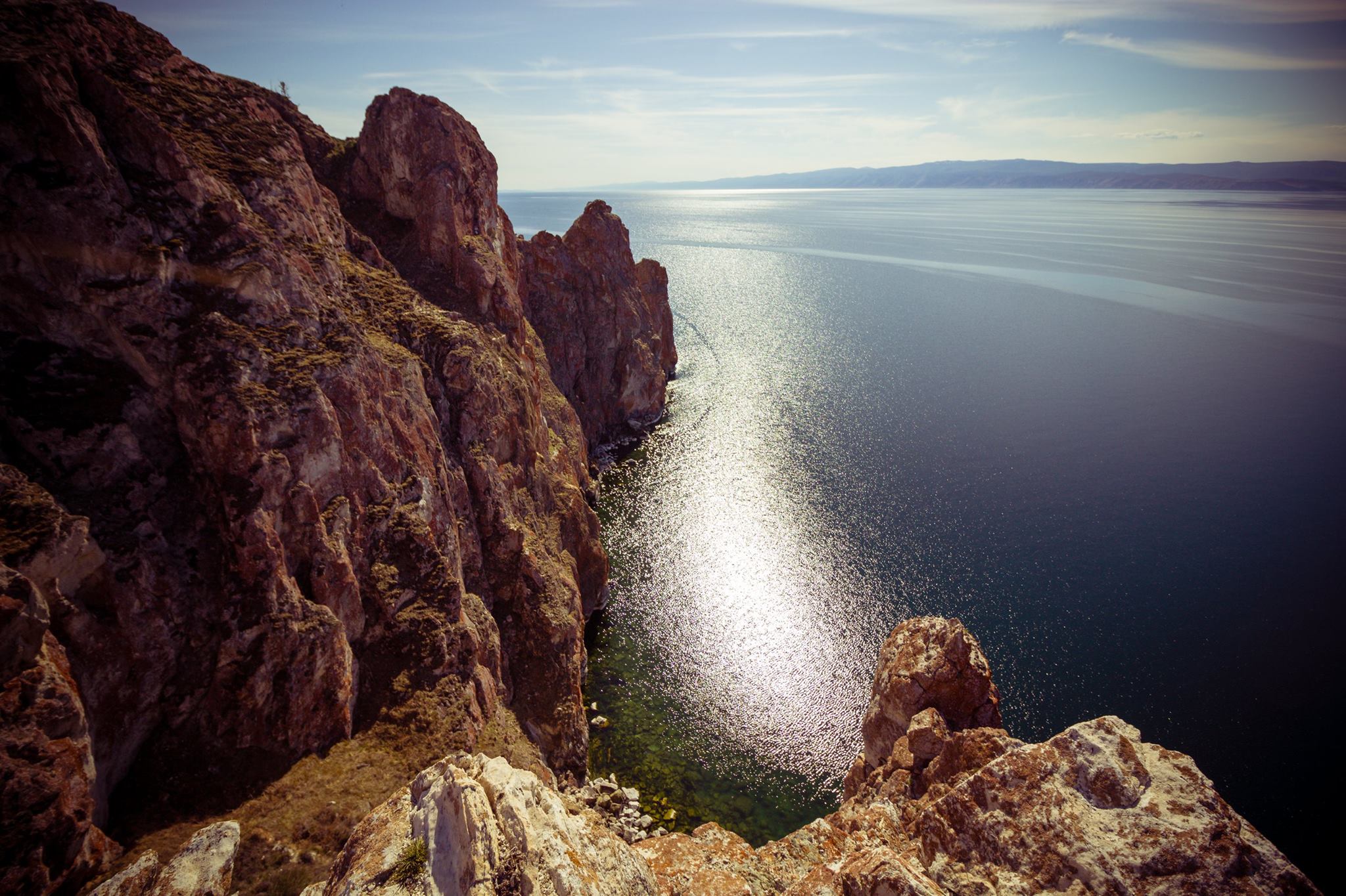 One of the most important events on the calendar is the Baikal Ice Marathon, which takes place every spring and challenges participants to run the standard 42 kilometers and 195 meters (26 miles and 385 yards) across the lake’s frozen surface.