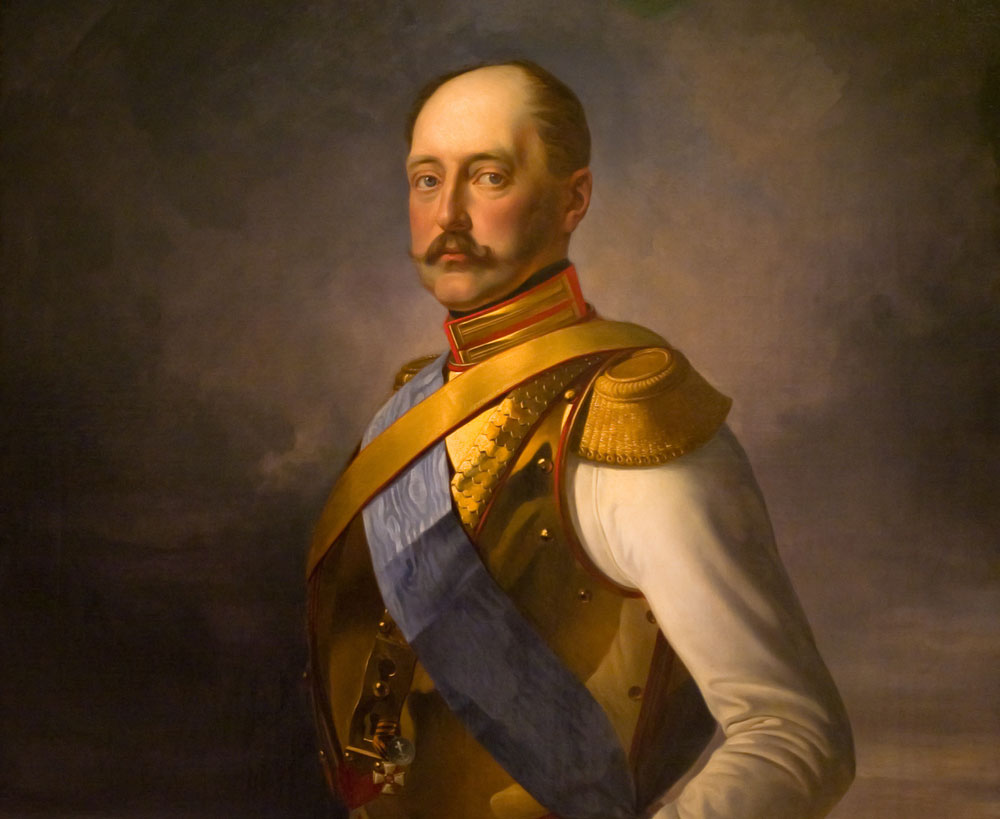 Nicolás I, obra de Vladímir Sverchkov.