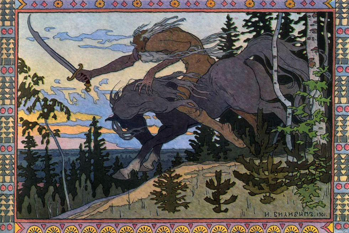 16. avgusta pred 140 leti se je rodil slavni ruski ilustrator Ivan Bilibin, ki nam približa svet ruske folklore kot le redkokdo.