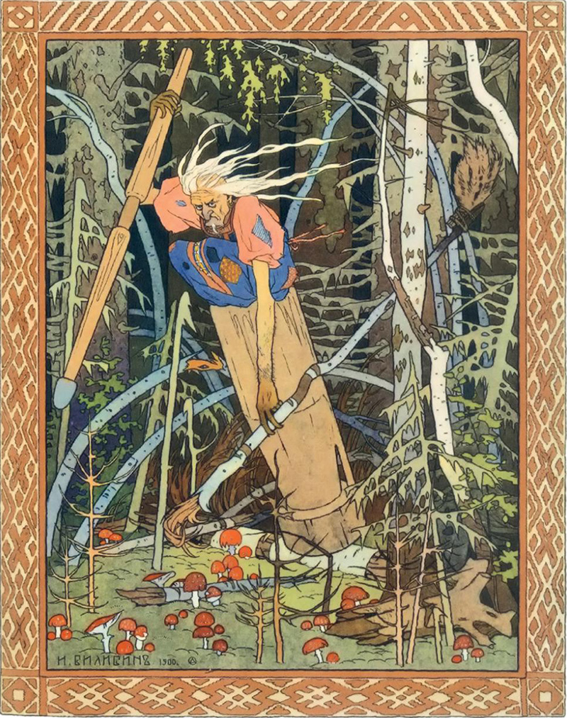 Inspiration came calling in the form of an old-fashioned Russia, crippled, dusty and moldy. But even under the dust Bilibin saw beauty.