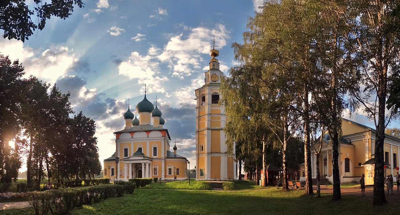 Holy Transfiguration Сathedral in Uglich. Great beauty on a small scale.