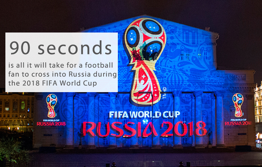 Foreign soccer fans at the 2018 FIFA World Cup will be able to cross into Russia in just 90 seconds, Russian Deputy Prime Minister Dmitry Rogozin told the TASS news agency on Aug. 31.&quot;We proceed from the assumption that all border crossing checkpoints must be equipped at the airports that have already been chosen by the government as ones that can be used for the World Cup. They must be prepared in time and furnished with all the necessary equipment,&quot; said Rogozin.&nbsp;&quot;However, we should bear in mind that the passage of foreign participants and fans will be organized not according to the traditional visa scheme, but with a fan passport. We want to determine time limits - 90 seconds - for issuing a fan passport.&quot;Rogozin noted that this border control scheme will be implemented for the first time.2018 World Cup matches will be held from&nbsp;June 14 to July 15, 2018, at 12 stadiums in 11 Russian cities: Moscow, St. Petersburg, Kazan, Nizhny Novgorod, Saransk, Kaliningrad, Volgograd, Yekaterinburg, Samara, Sochi and Rostov-on-Don.&nbsp;How much is Russia spending on building stadiums for the 2018 World Cup?
