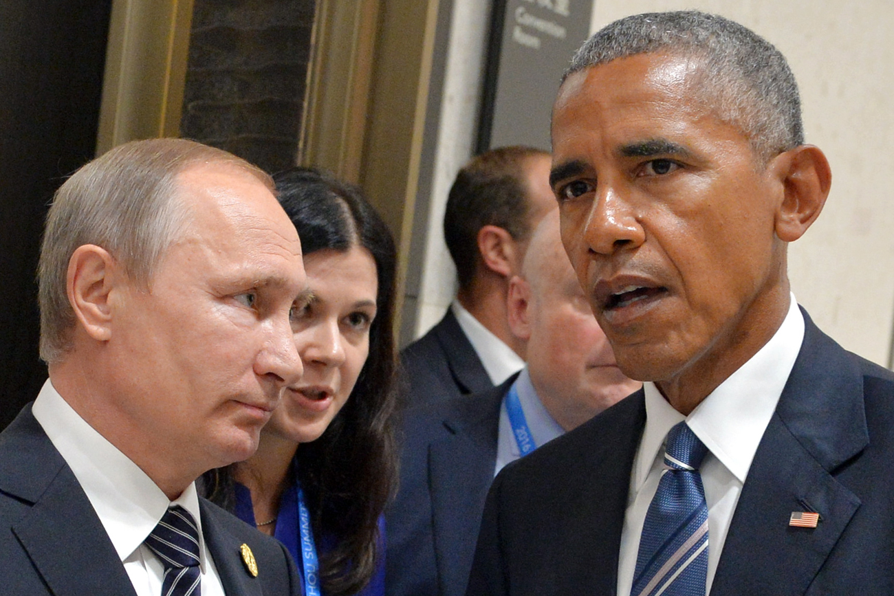 Wladimir Putin und Barack Obama beim letzten Treffen auf G20. 