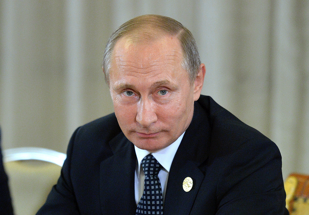 Il Presidente russo Vladimir Putin.
