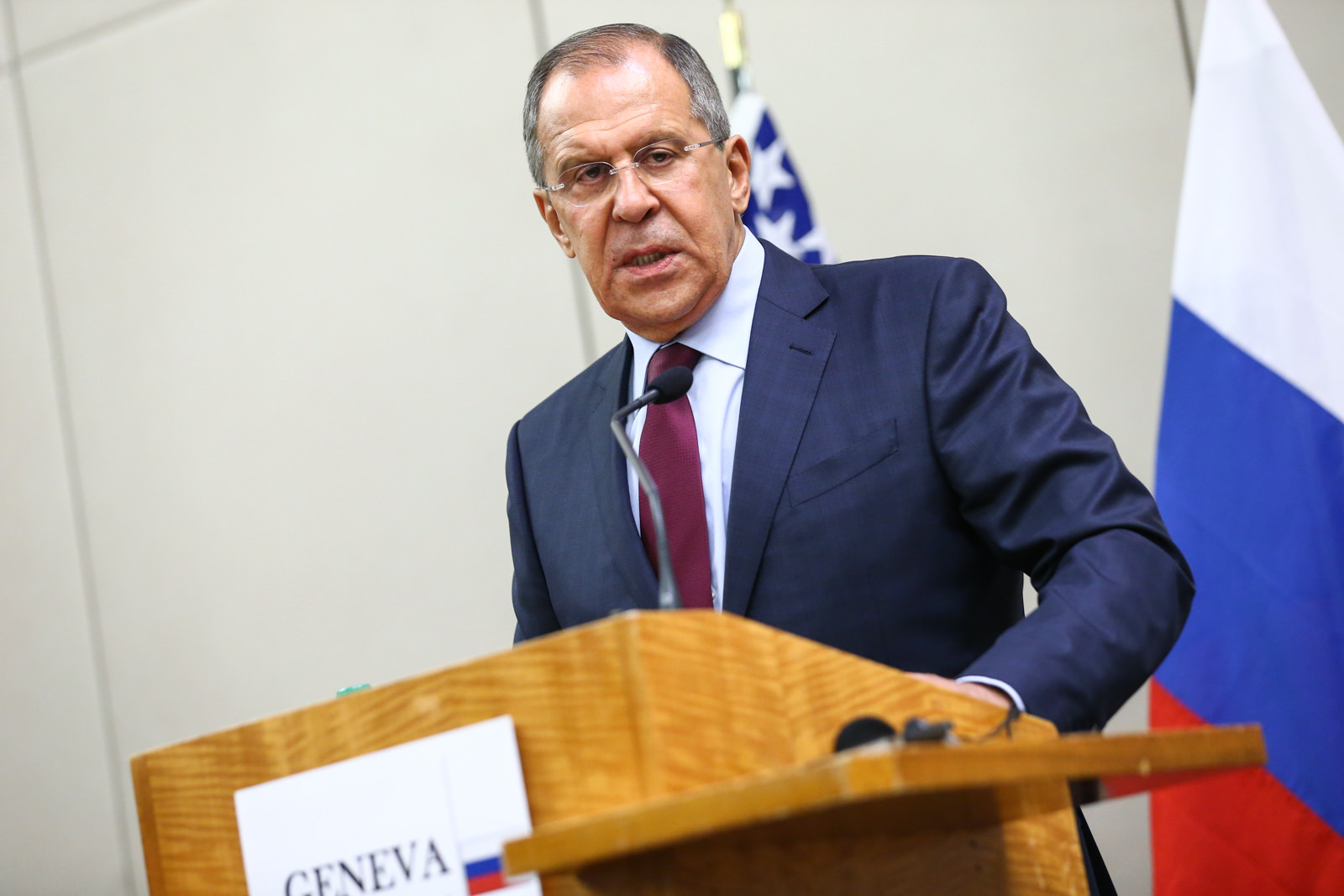 Menteri Luar Negeri Rusia Sergey Lavrov.