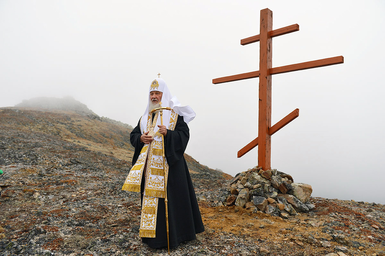 Ketua Dewan Rakyat Rusia Seluruh Dunia (VRNS) Patriarch Kirill Moskow.