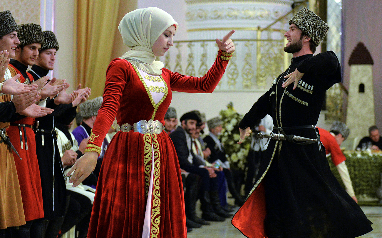 Chechen Woman Day celebration in Grozny