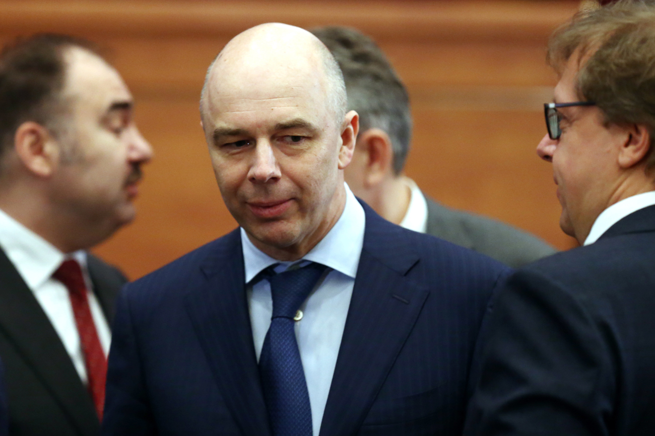 Le ministre russe des Finances Anton Silouanov.
