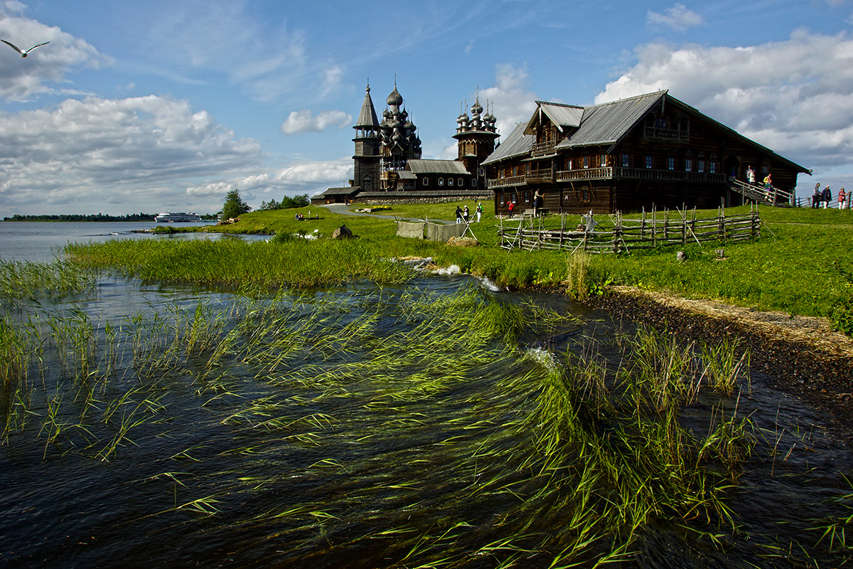 Log churches and white nights on Kizhi Island. Petr Kosykh. See more...