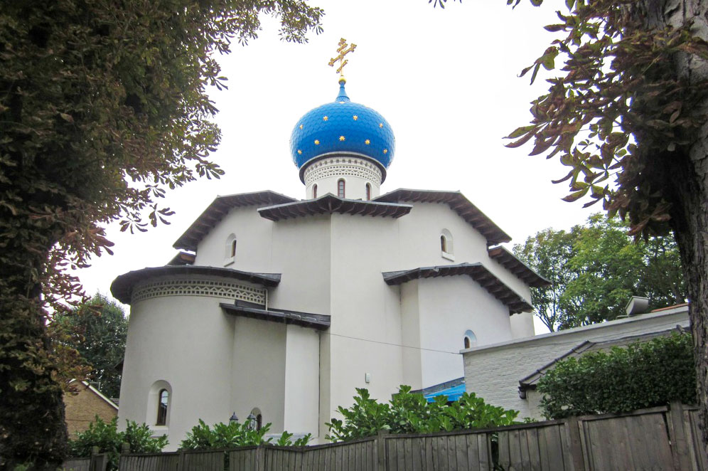 Russian Dormition Church in Chiswick