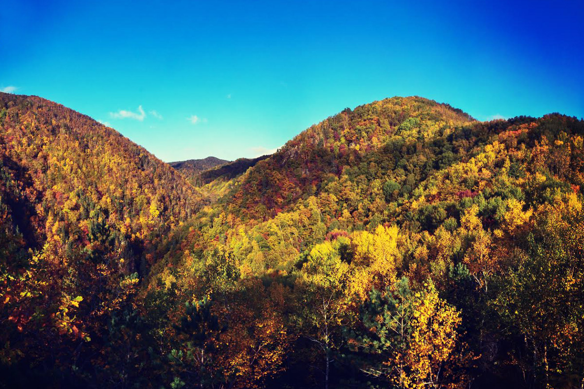 The Russian Far East in the autumn.