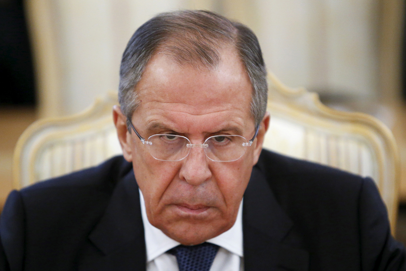 Menteri Luar Negeri Rusia Sergey Lavrov.