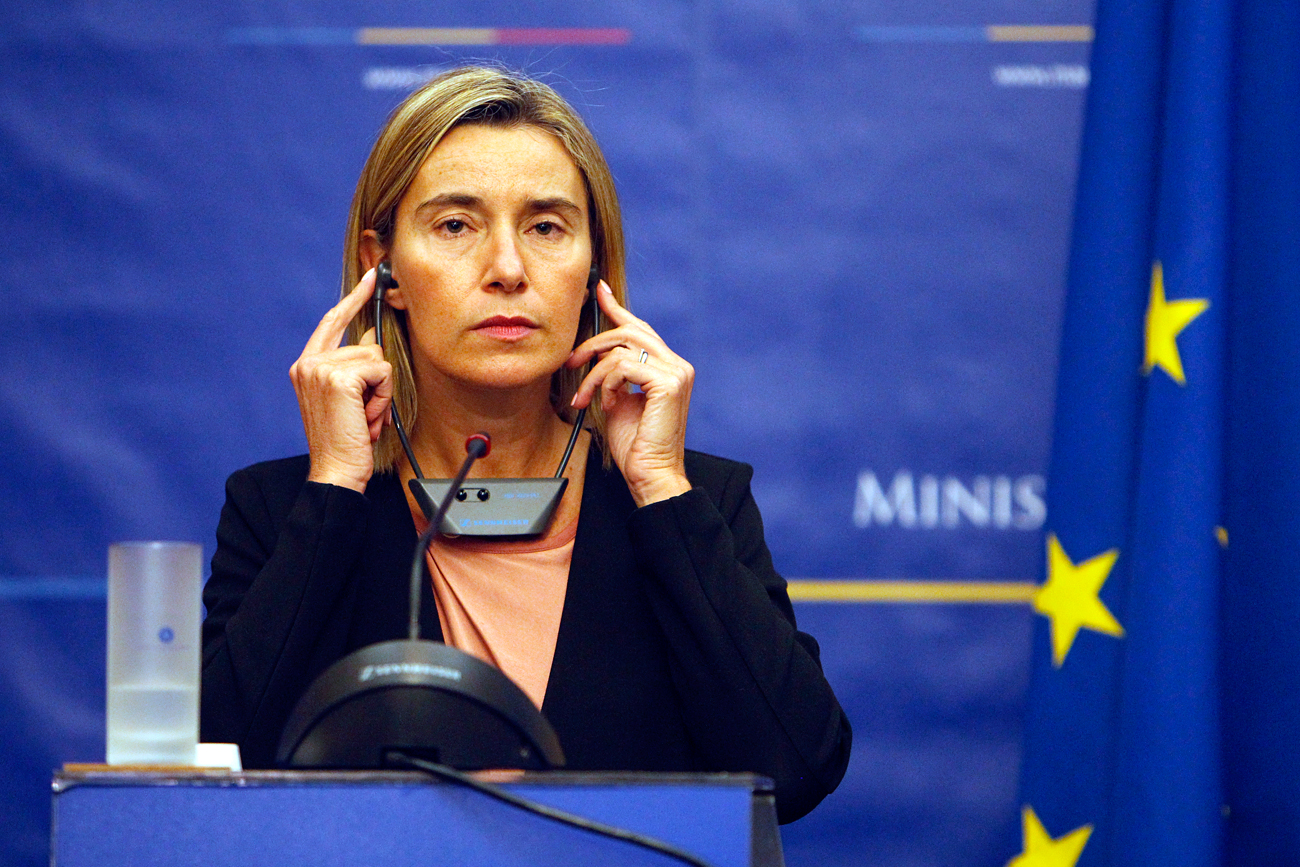 Mogherini: “A UE não é um player militar na Síria”