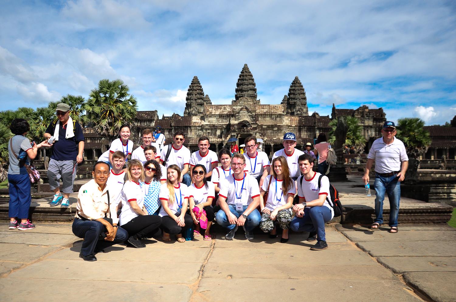 Participants of the 4th ASEAN-Russia Youth Summit in Siem Reap, Cambodia. 