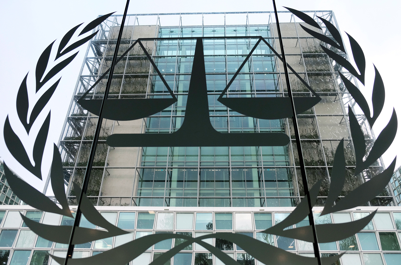 Stavba Mednarodnega kazenskega sodišča v Haagu na Nizozemskem. Vir: AP