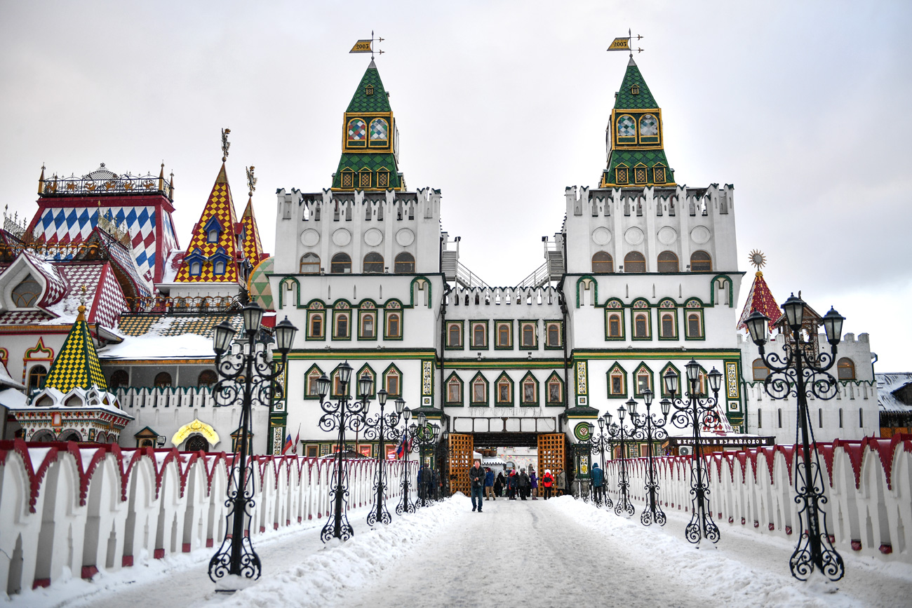 Културниот и забавен комплекс Кремљ во Измајлово. 