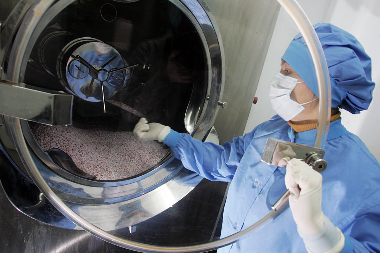 Russia and India are trying to find innovative ways to develop the pharmaceutical industry. Source: Kommersant