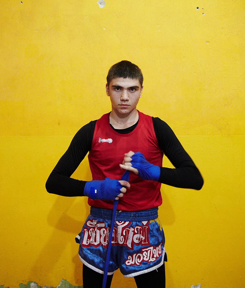 Vladimir Tulaev, 16, pupil. “A man should be brave, fearless, well-developed, smart.”