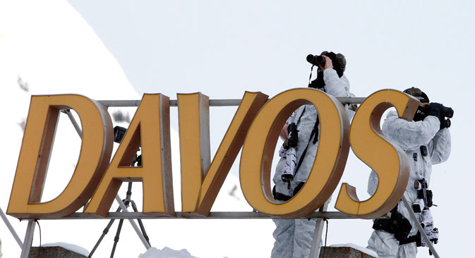 Das Weltwirtschaftsforum in Davos soll die Umorientierung von Russland vorantreiben.