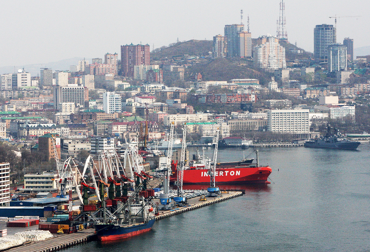 Vladivostok, una de las ciudades ubicadas en el extremo más oriental de Rusia.