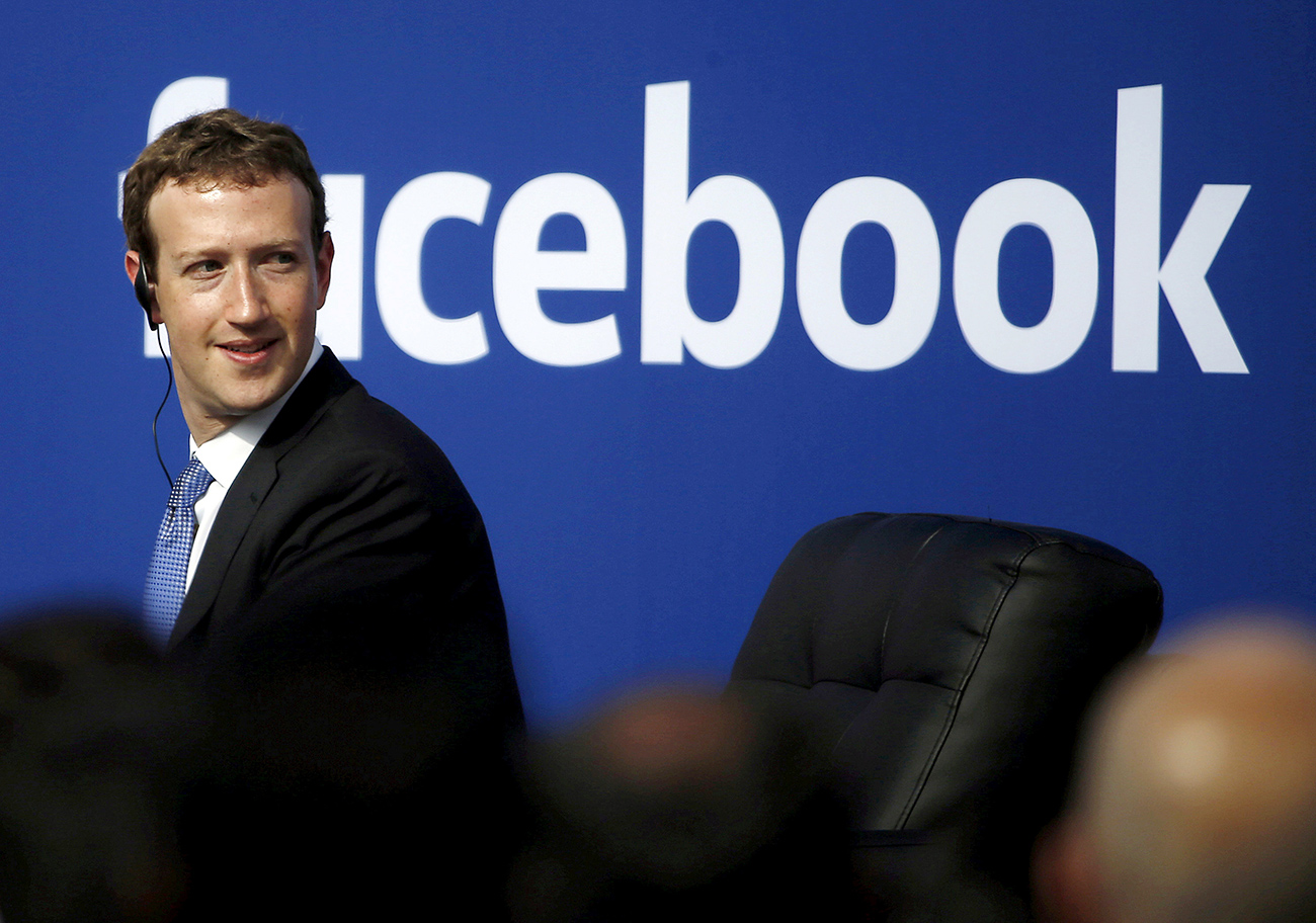 Mark Zuckerberg, šef Facebooka. Vir: Reuters