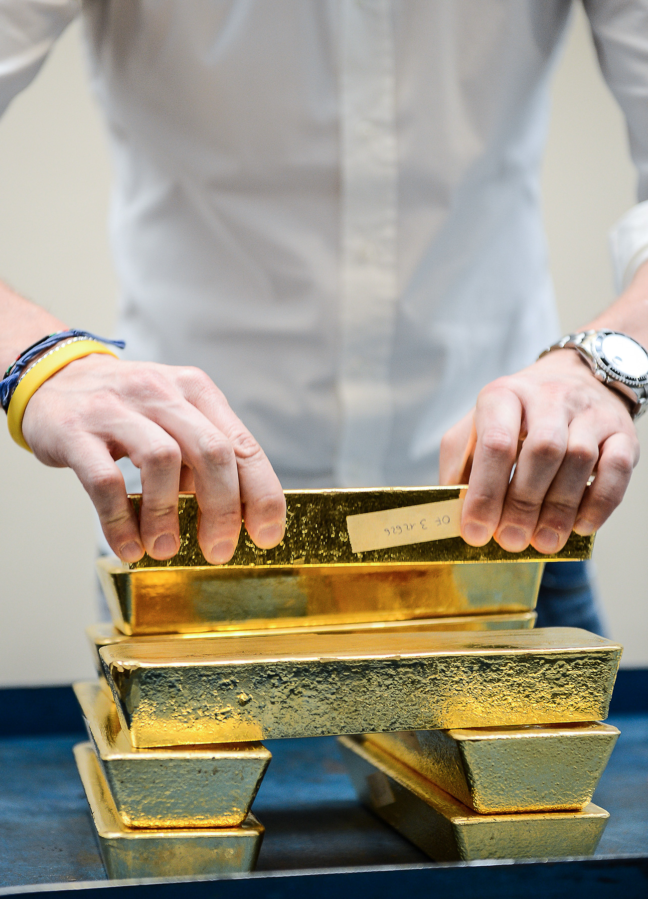 País tem atualmente 1.614 toneladas de ouro em reserva
