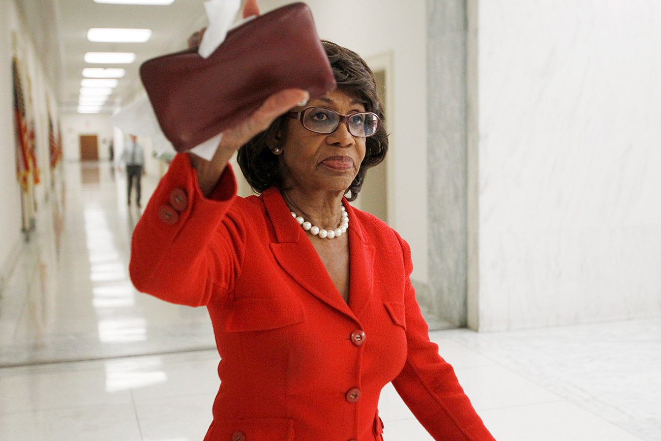 Maxine Waters, membre de la chambre des Représentants du Congrès américain