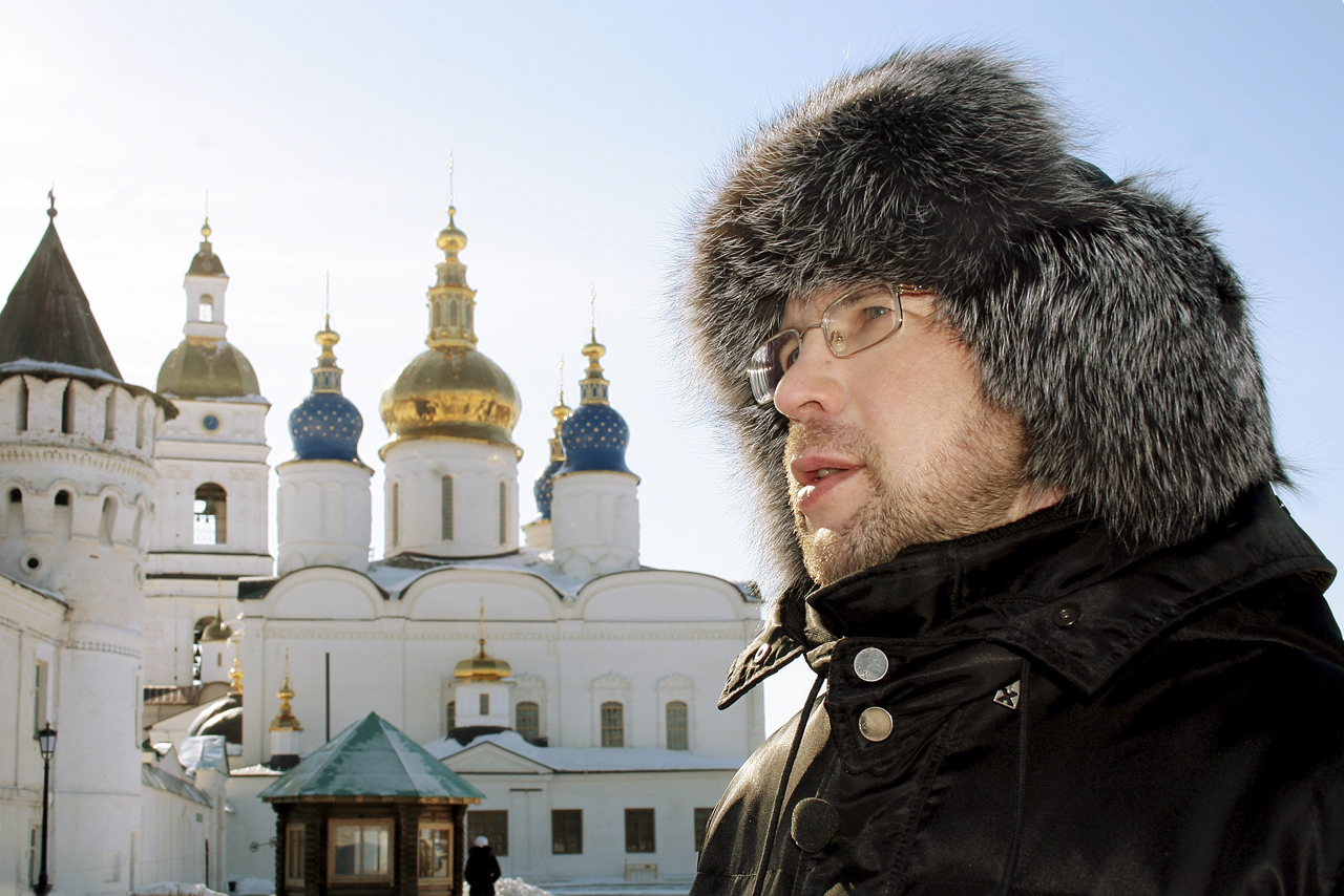 Alexei Ivanov in Tobolsk kremlin.