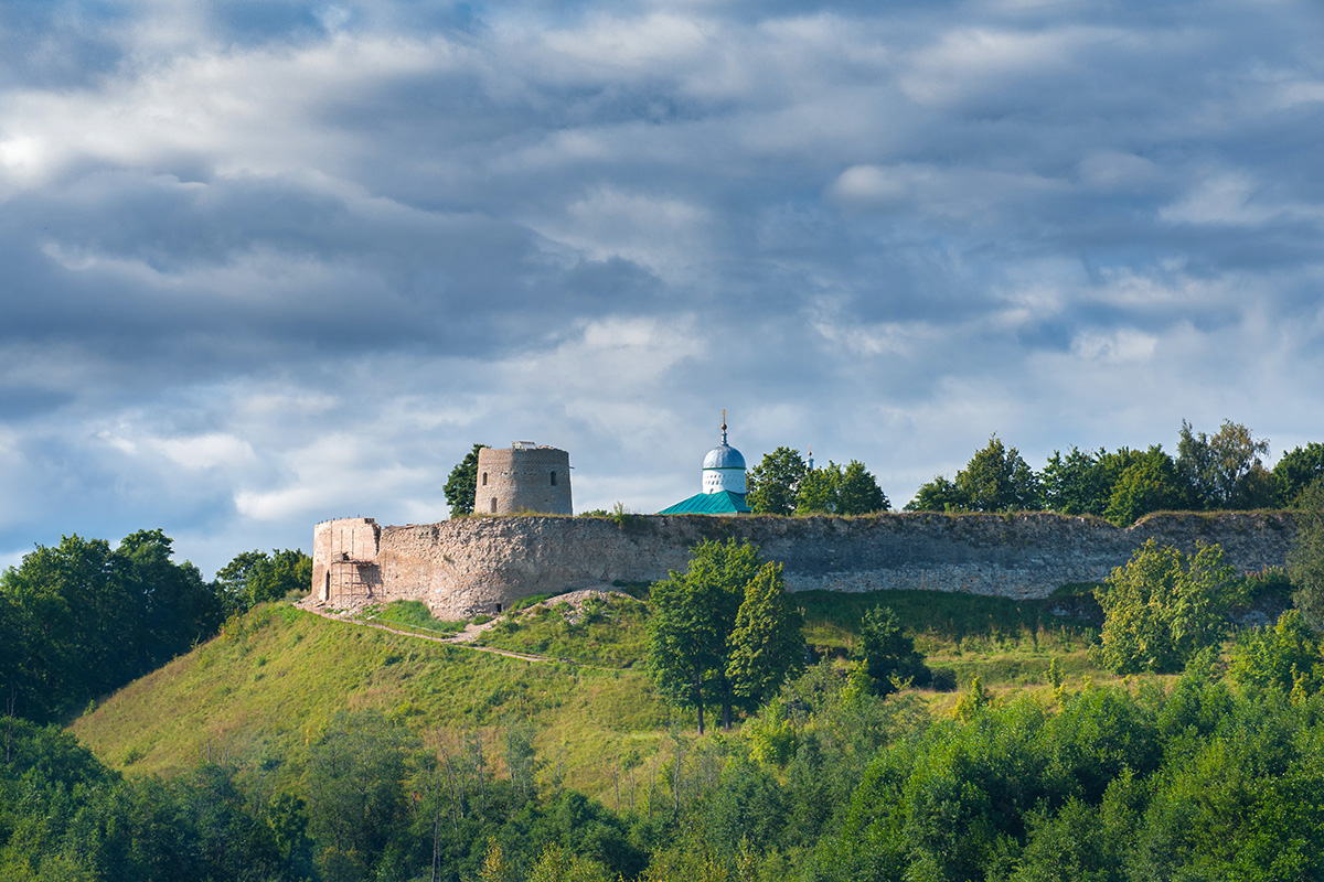 Граничната изборска крепост, построена през 14 в., нито веднъж не е превзета от врага.