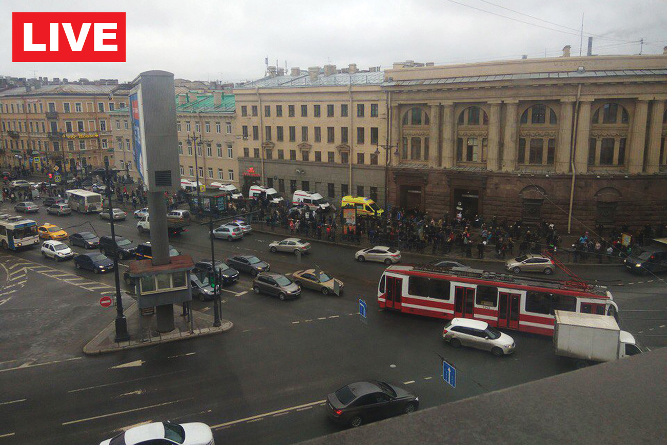 2017년 4월 3일, 상트페테르부르크 지하철 폭발 사고