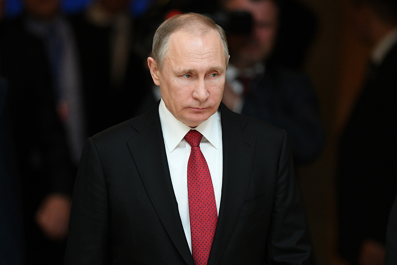 Il Presidente russo Vladimir Putin.