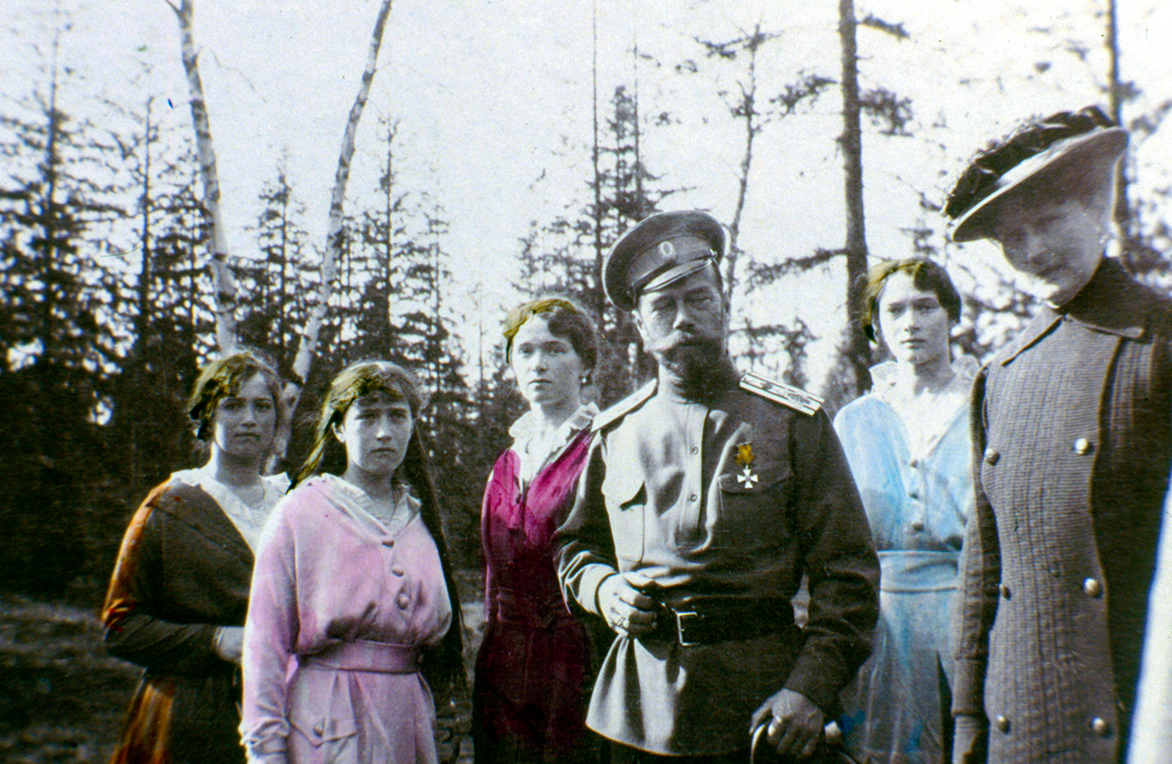 La macchina fotografica dello zar catturava perlopiù momenti di vita felice della famiglia imperiale