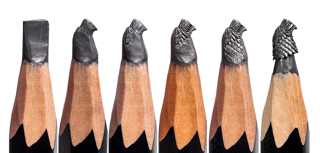 Salavat Fidai, an artist from Ufa, impressed the world a few years ago with tiny figures he made from pencil lead.