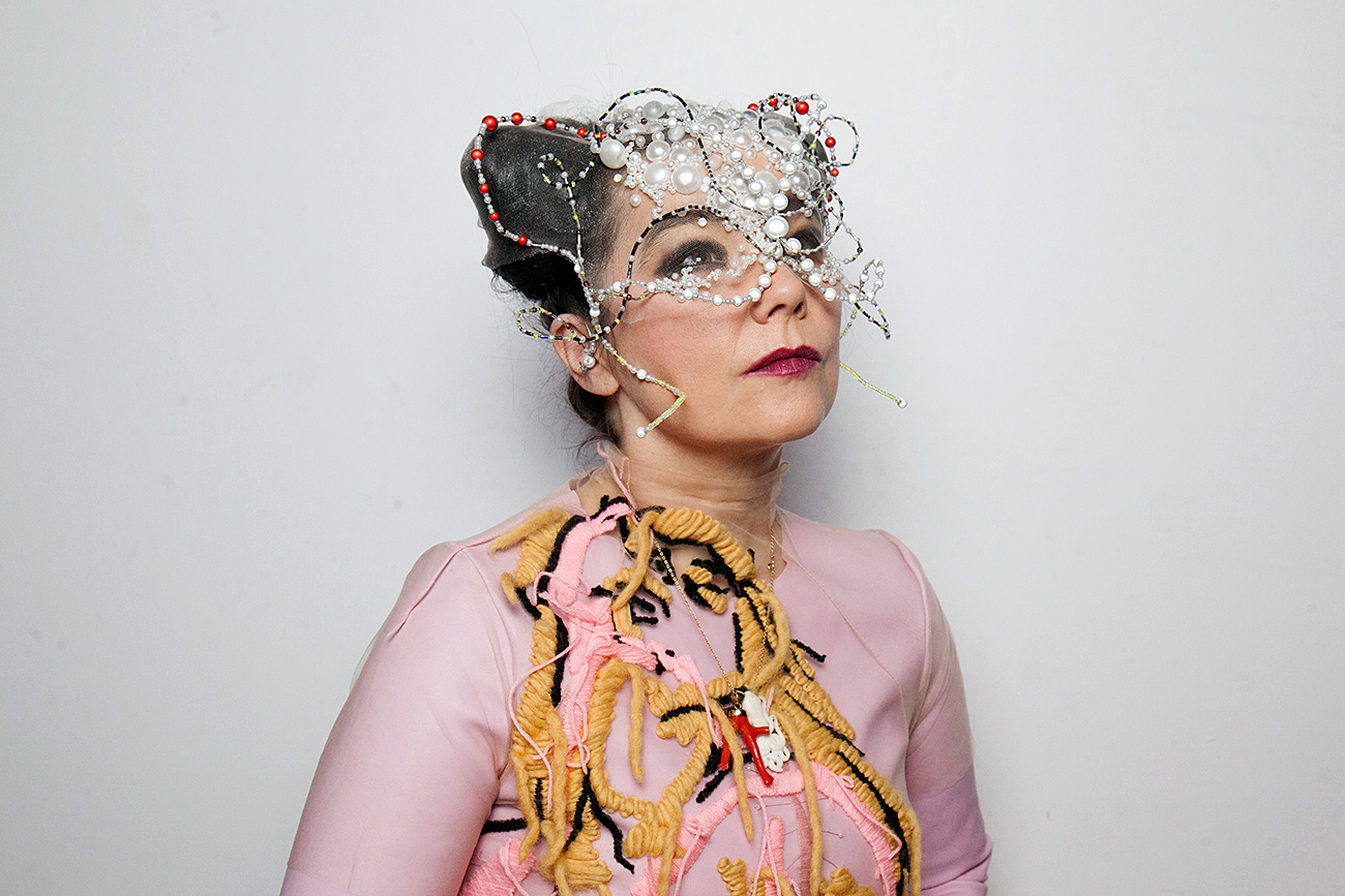 Bjork poses for a portrait in Montreal, Canada, 2016.