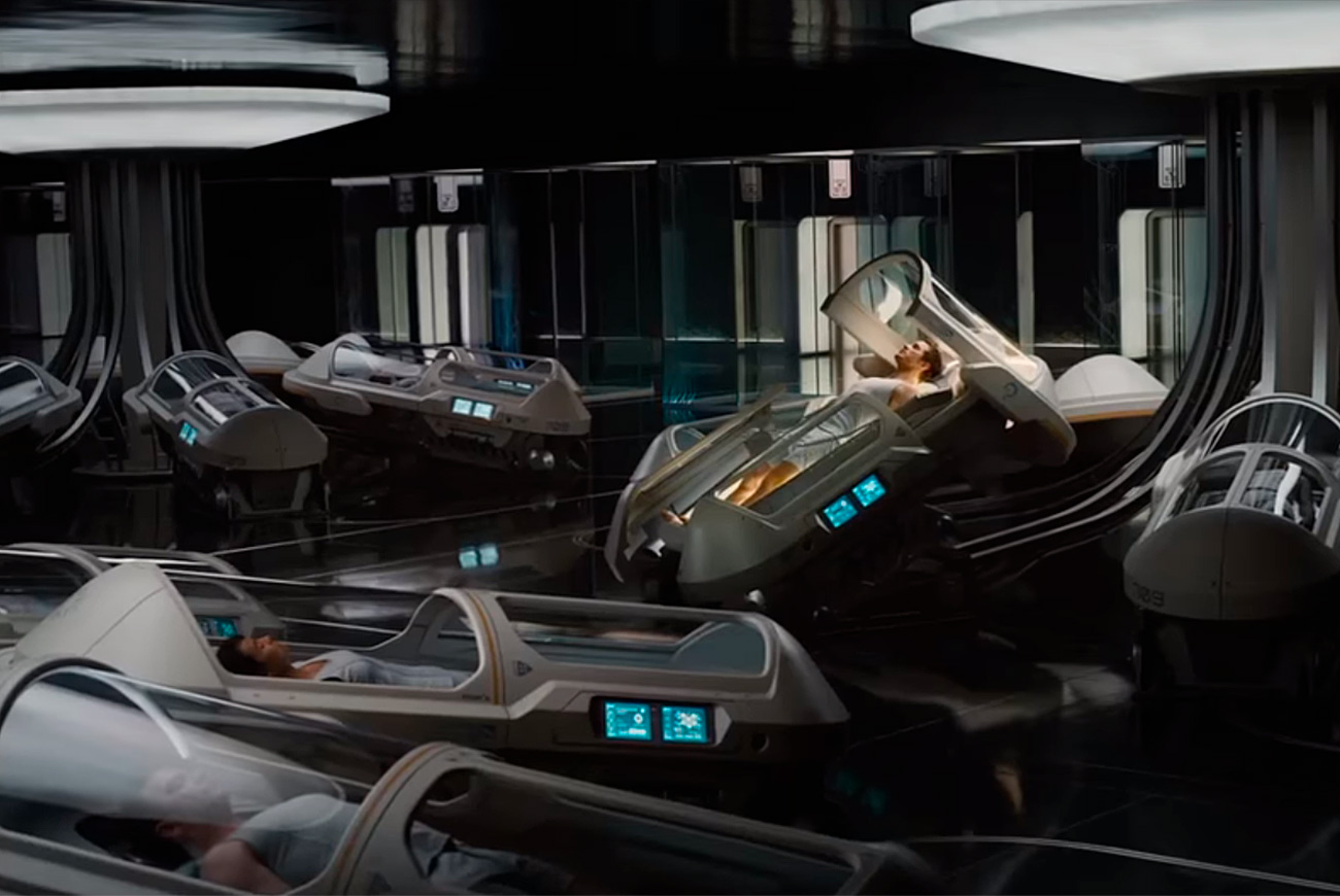 screenshot film The Passengers