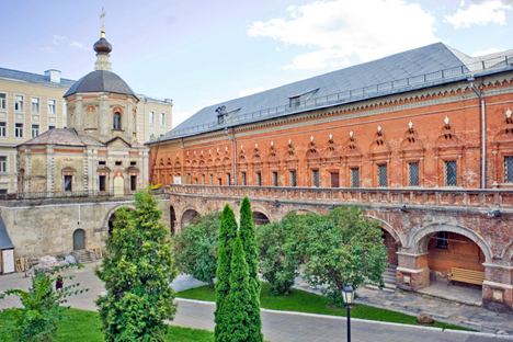 The Upper Petrovsky (Vysoko-Petrovsky) Monastery.