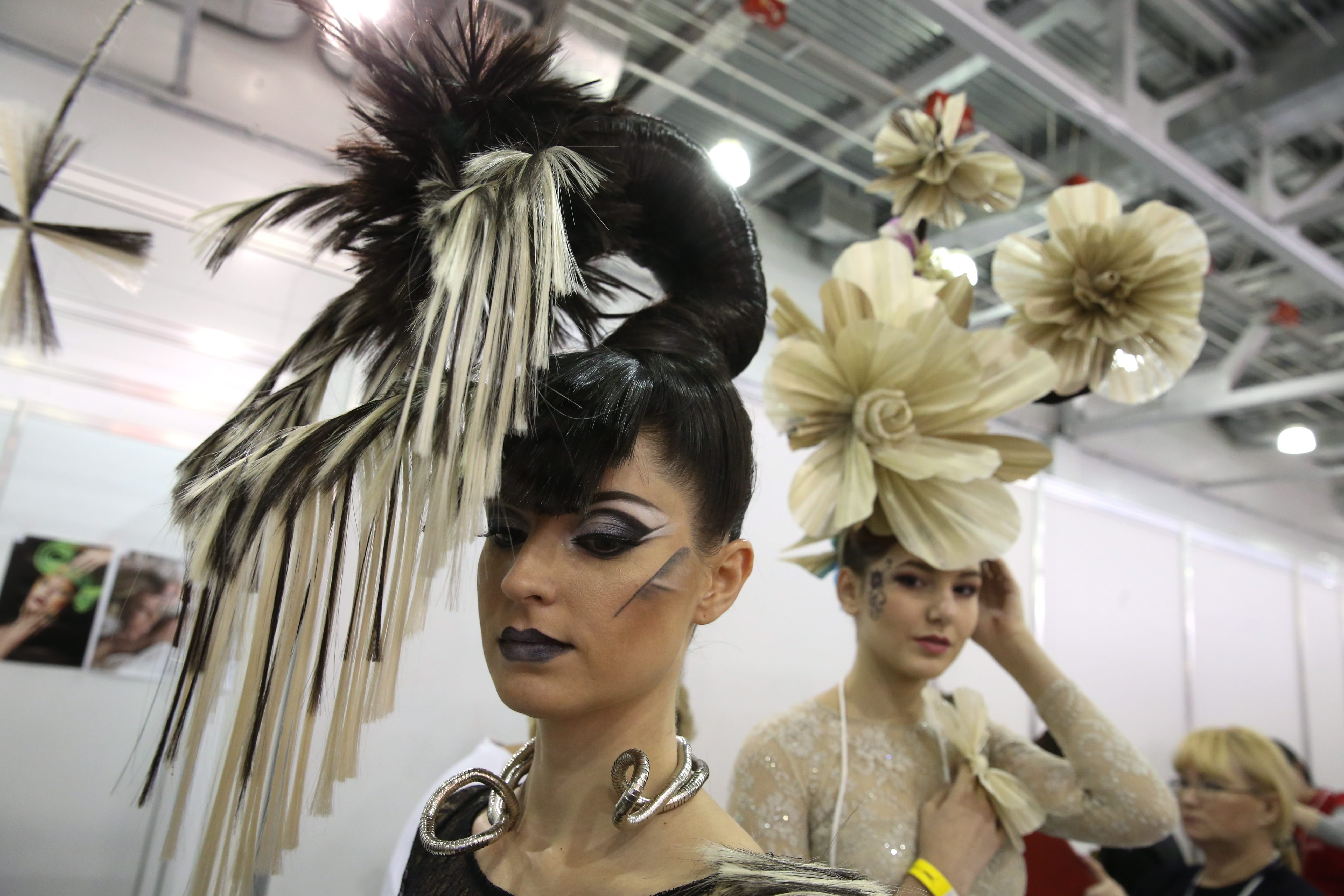 Финалът на ХXI-ия шампионат на Русия по фризьорско изкуство, декоративна козметика и ноктопластика в международния изложбен комплекс Crocus Expo в Москва.