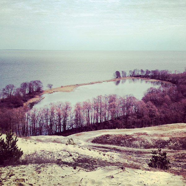 Saturday: The Curonian Spit (Kurshskaya Kosa, natural wonder not far from Kaliningrad) is home to the highest drifting sand dunes in Europe.