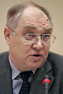 Diretor do Centro Levada, Lev Gudkov Foto: Kommersant