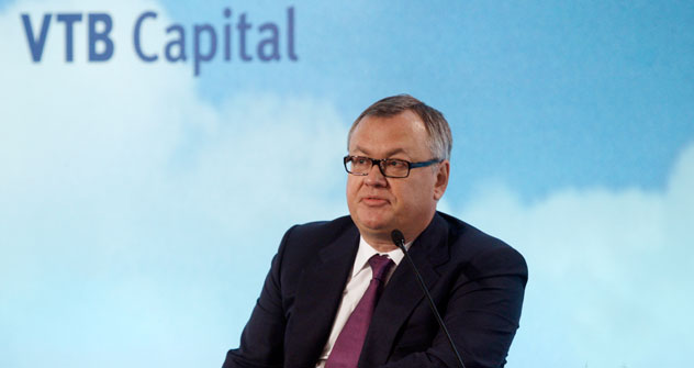 Andrêi Chemetov, diretor-geral do VTB Capital Foto: AP