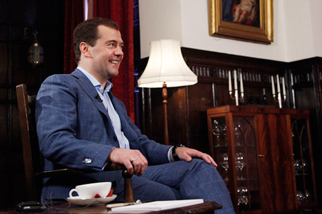 Dmítri Medvedev propôs a redução do número de instituições de ensino superior no país. Foto: TASS