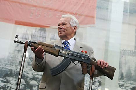 Mikhail Kalashnikov. Foto: RIA Nóvosti 