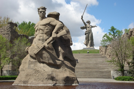 Memorial no Mamaev Kurgan. Foto: Divulgação