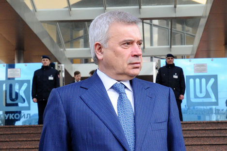 Vaguit Alekperov, diretor da petrolífera Lukoil Foto: Photoshot