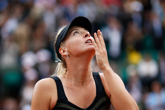Sharapova venceu a chinesa Na Li na final de Stuttgart em abril Foto: Reuters