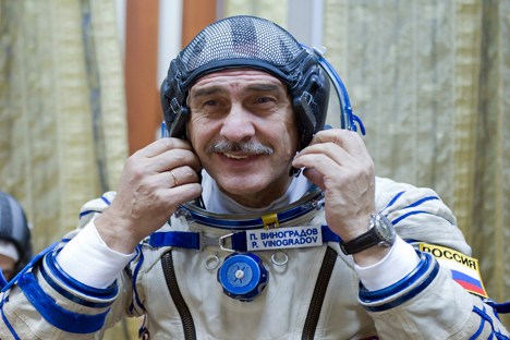 Vinogradov está entre as vinte pessoas que passaram mais tempo no espaço Foto: Reuters