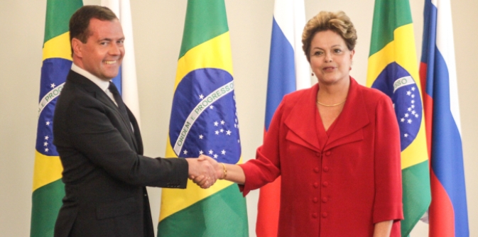 ajudará a consolidar acordos discutidos anteriormente pela presidente Dilma Rousseff com o premiê russo Dmítri Medvedev, em dezembro do ano passado Foto: Roberto Stuckert Filho/PR