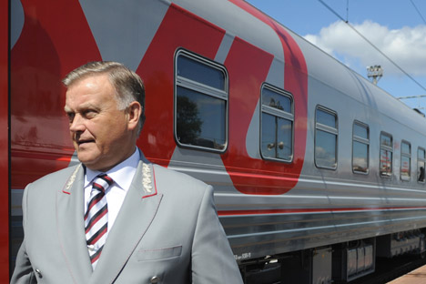 Presidente da Russian Railways, Vladímir Iakúnin, é um dos executivos que deverão apresentar relatório com finanças pessoais Foto: ITAR-TASS