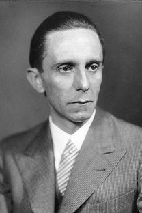 A figura de Goebbels por si só não é um tema proibido no mundo livre. Seus diários dos anos 1930 e 1940 foram publicados há tempos nos EUA, na Inglaterra, na Itália e até na França Foto: wikipedia.org