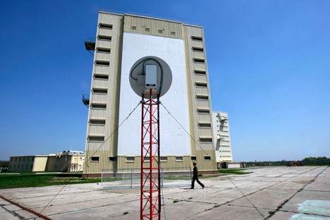 A estação de radar de Armavir, segundo os especialistas, detectou o lançamento em regime normal Foto: ITAR-TASS